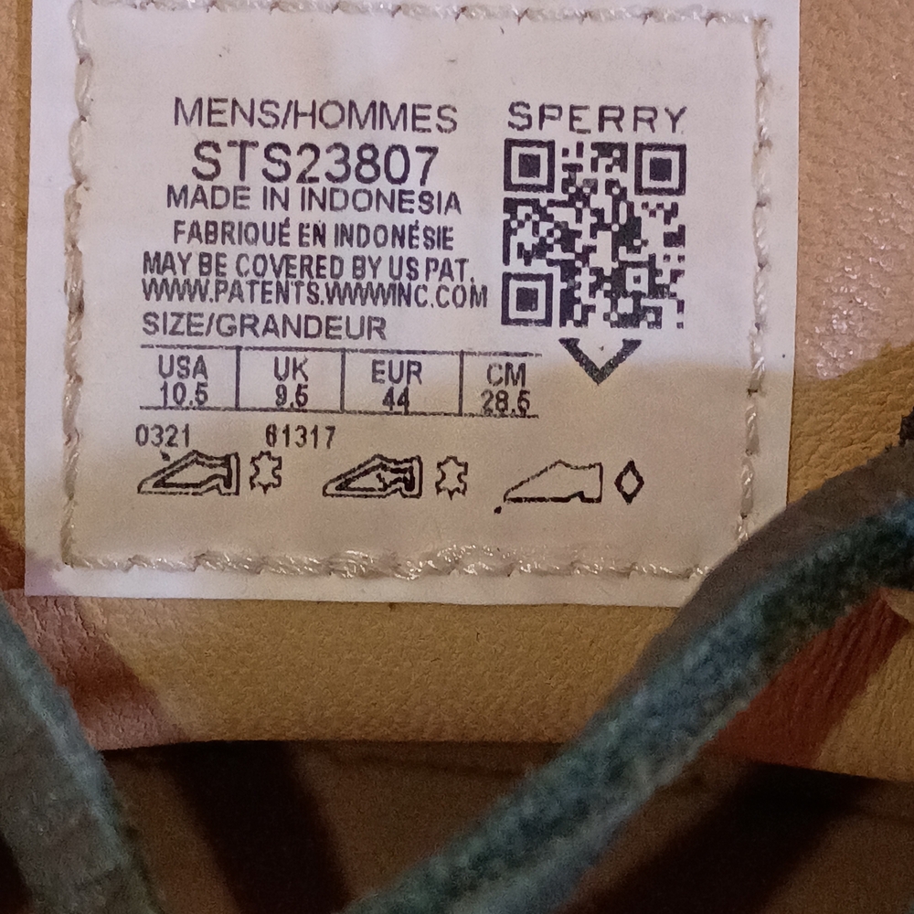 Sperry GOLD CUP Men's Olive and Black Boat Shoes. NEW 10.5M RARE!! - Picture 2 of 6